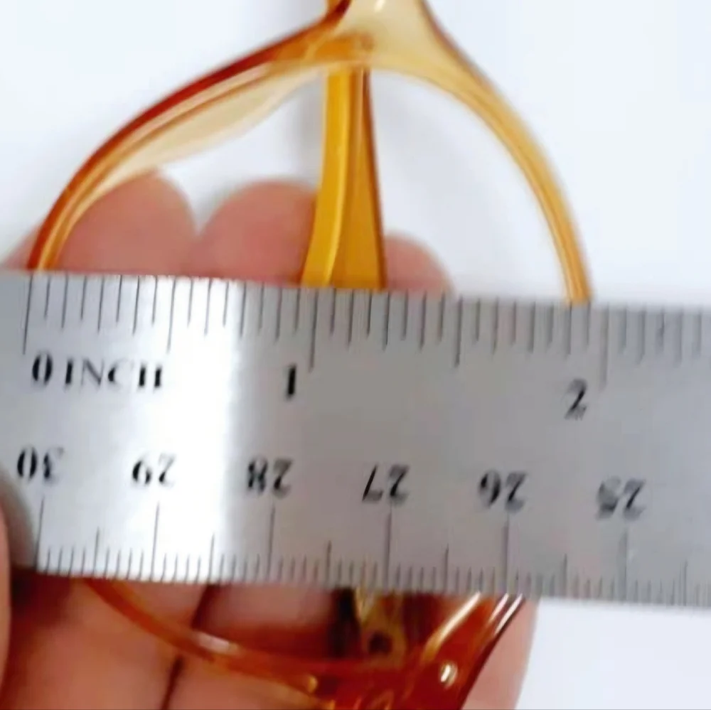 Christian Dior Optyl vintage 80's Frame RARE Amber made in Germany. - Picture 9 of 10